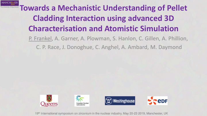 cladding interaction using advanced 3d