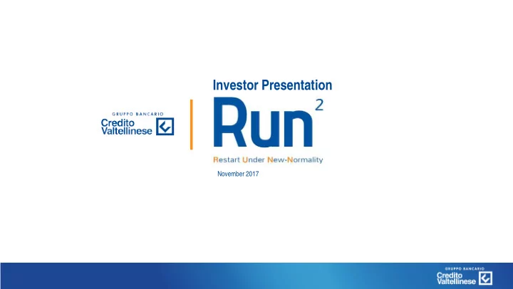 investor presentation