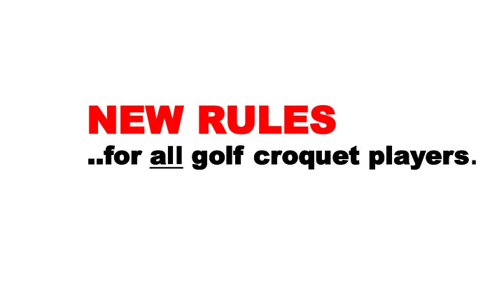 new r new rules ules