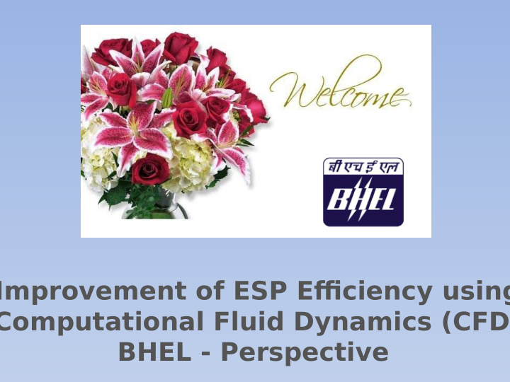 improvement of esp effjciency using computational fluid
