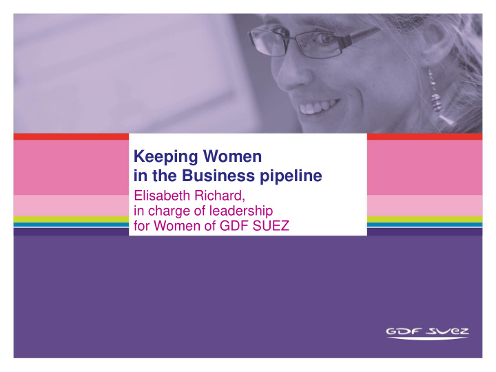 keeping women in the business pipeline