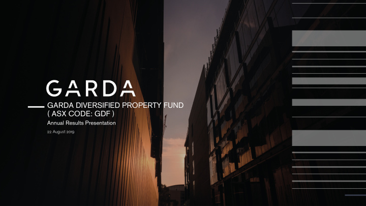 garda diversified property fund asx code gdf