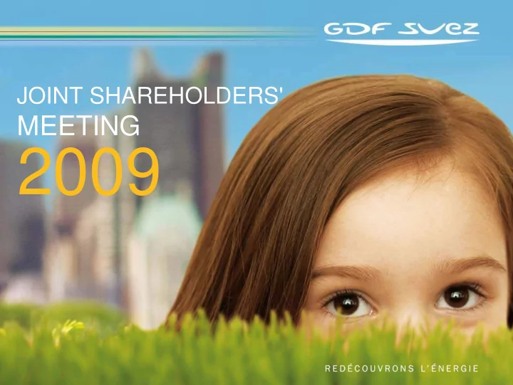 2009 disclaimer