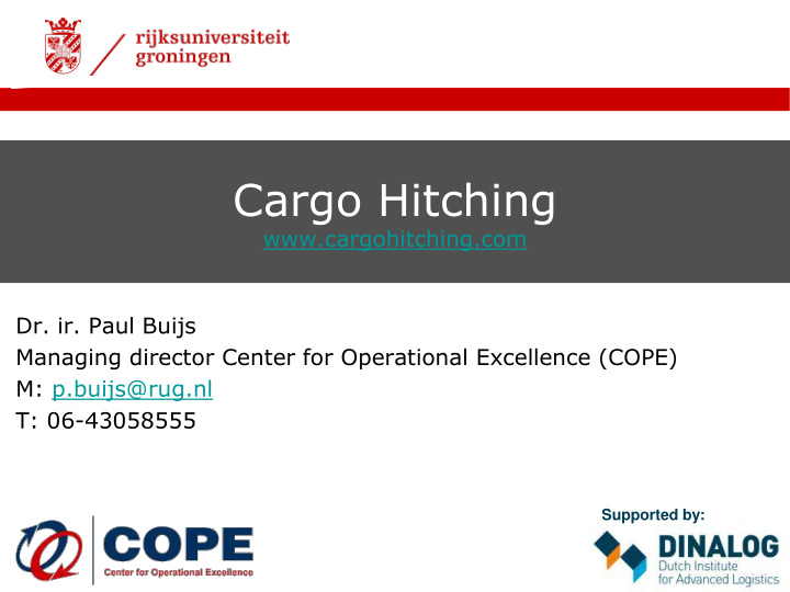 cargo hitching