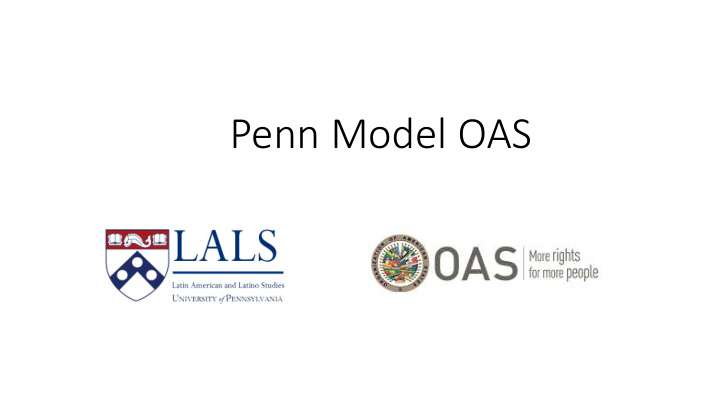 penn model oas what is penn model oas