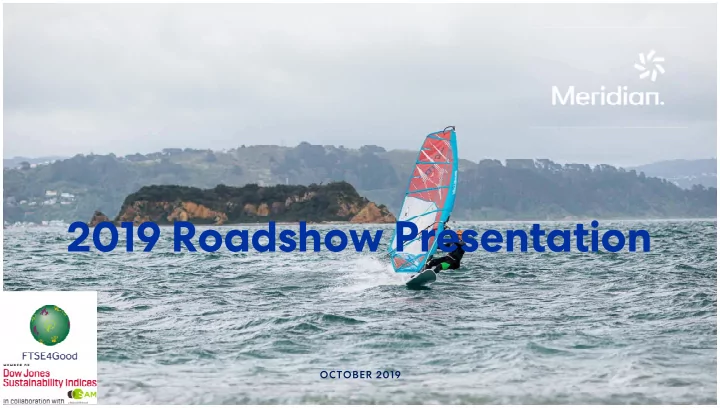 2019 roadshow presentation