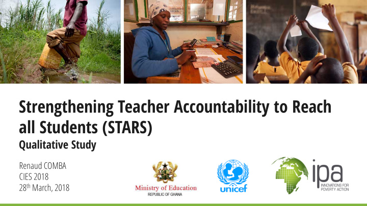 strengthening teacher accountability to reach all