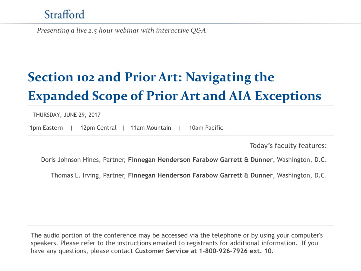 expanded scope of prior art and aia exceptions