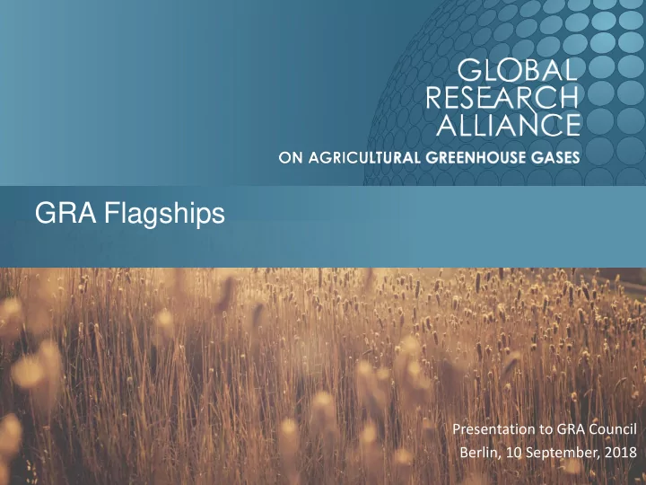 gra flagships