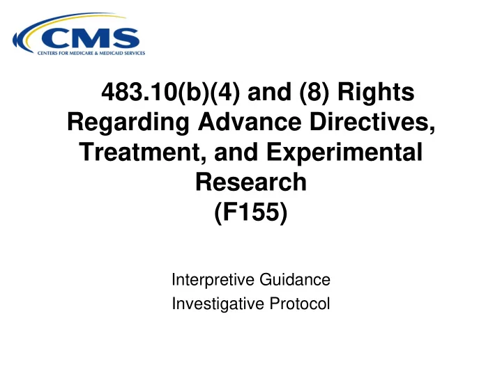 483 10 b 4 and 8 rights