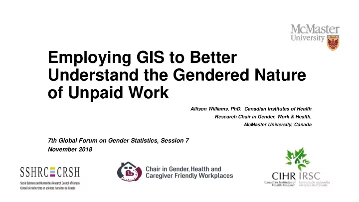 employing gis to better