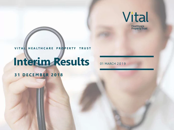 interim results