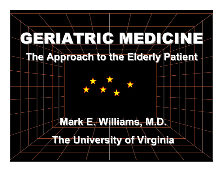 geriatric medicine geriatric medicine geriatric medicine