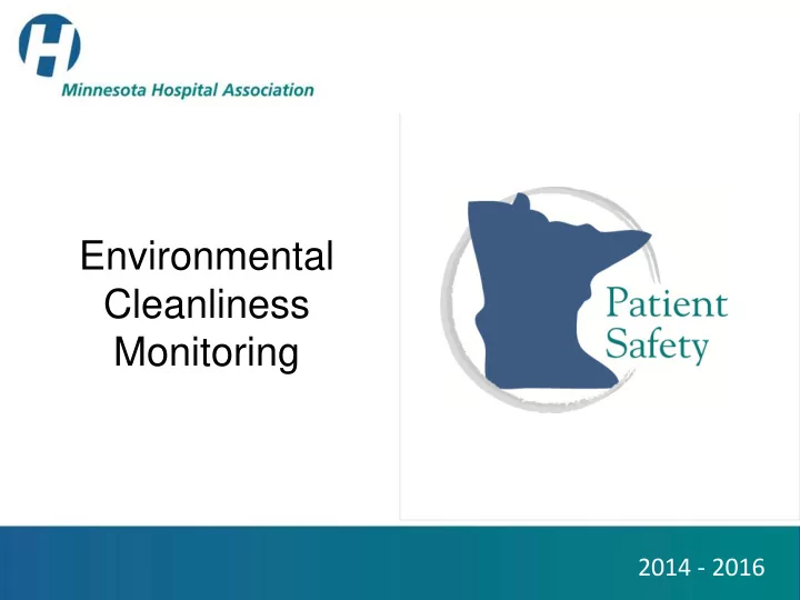 environmental cleanliness place picture here monitoring