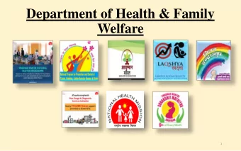 Department of Health &amp; Family  Welfare  1  Government Health Expenditure (GHE) and Out of