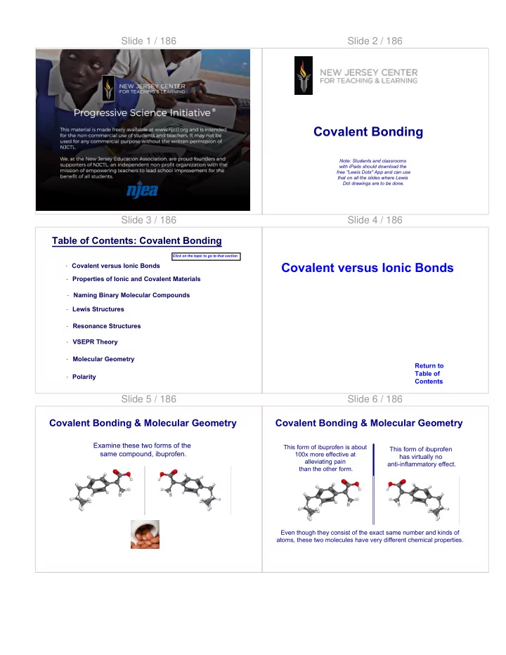 covalent bonding