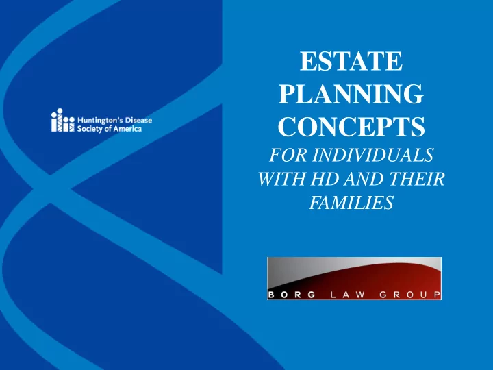 planning