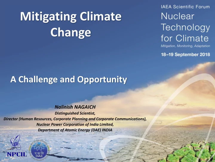 mitigating climate change