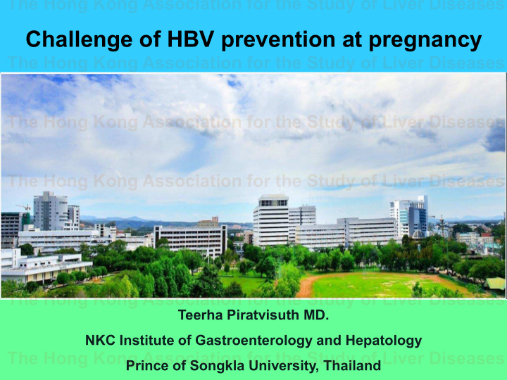 challenge of hbv prevention at pregnancy