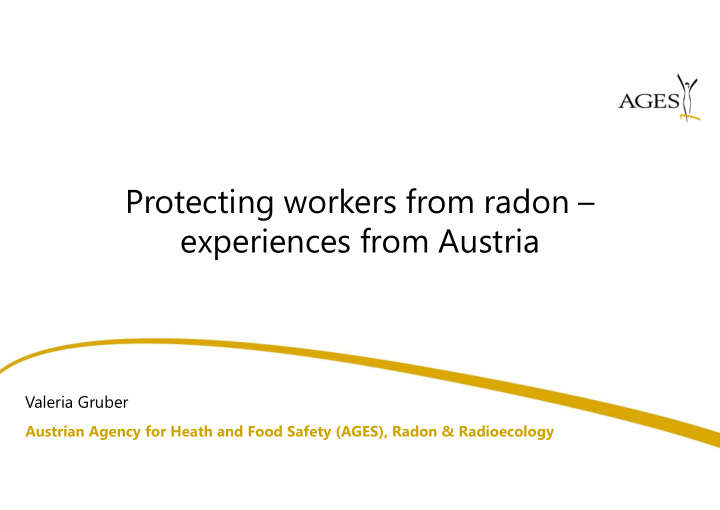 protecting workers from radon experiences from austria