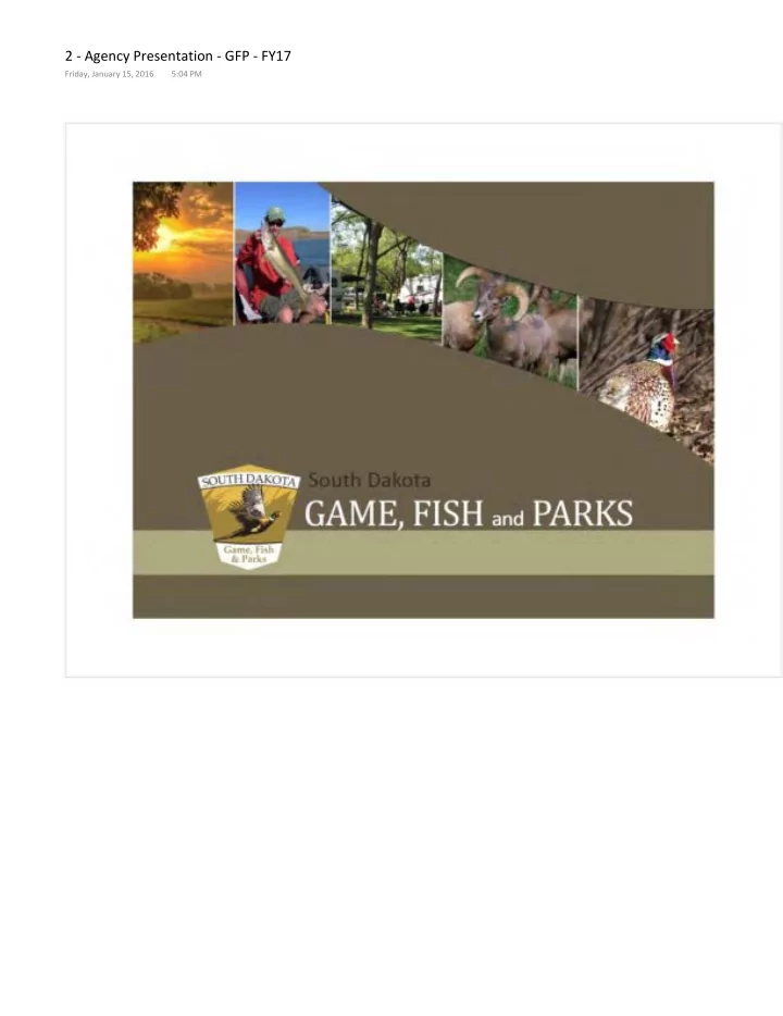 2 agency presentation gfp fy17