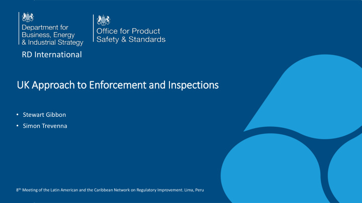 uk approach to enforcement and in inspectio ions