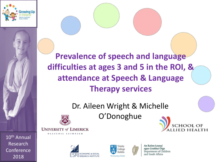 prevalence of speech and language difficulties at ages 3