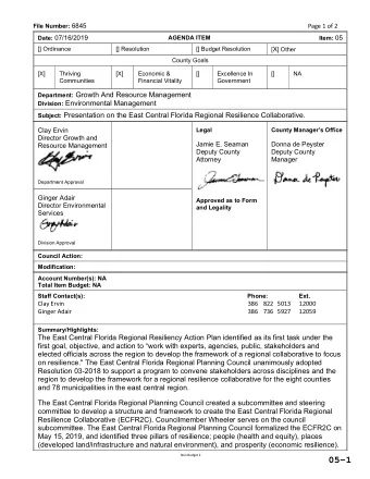 05-1 File Number: 6845  Page 2 of 2  The steering committee drafted a memorandum of understanding