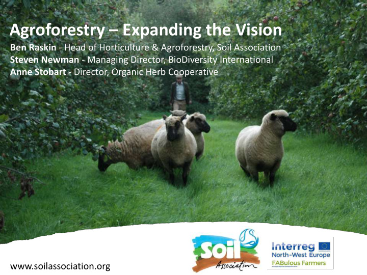 agroforestry expanding the vision
