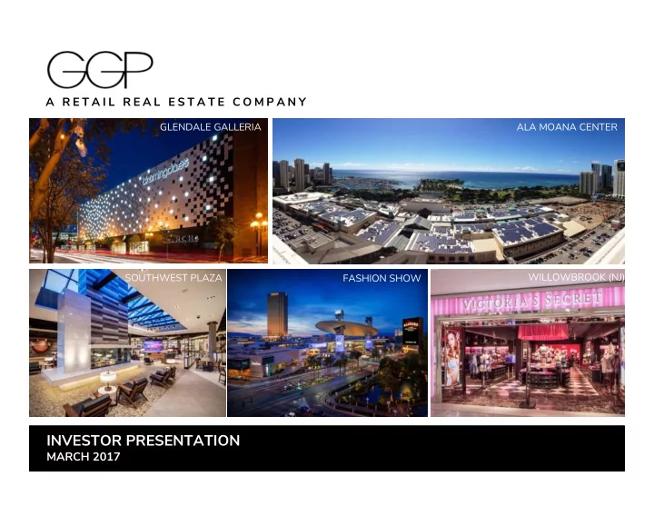 investor presentation
