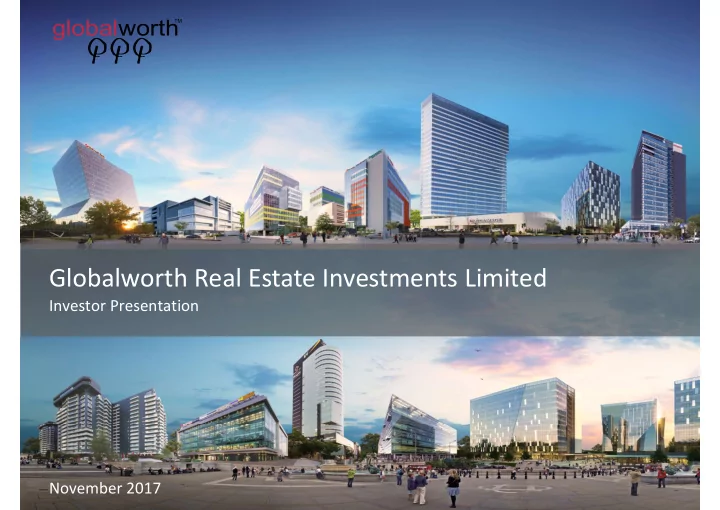 globalworth real estate investments limited