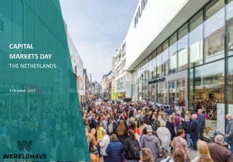 CAPITAL  MARKETS DAY  THE NETHERLANDS  4 October 2017  1  WERELDHAVE THE NETHERLANDS  MANAGEMENT