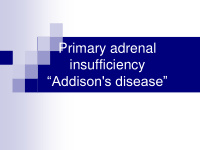 primary adrenal
