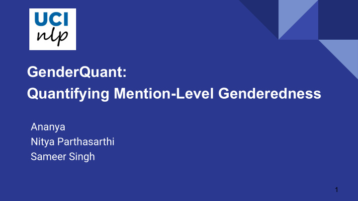 genderquant quantifying mention level genderedness