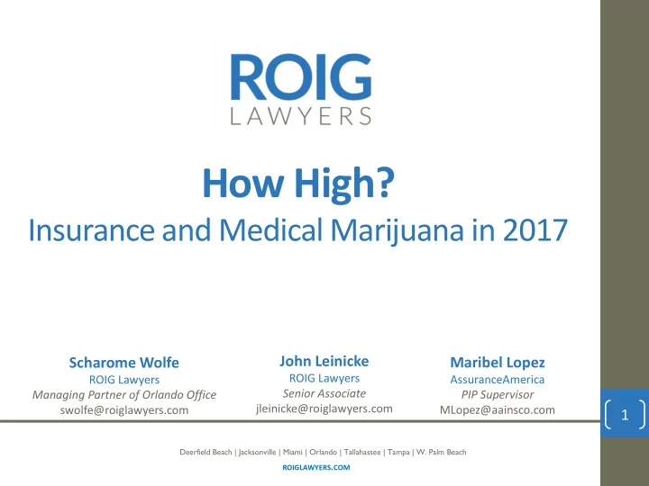 how high