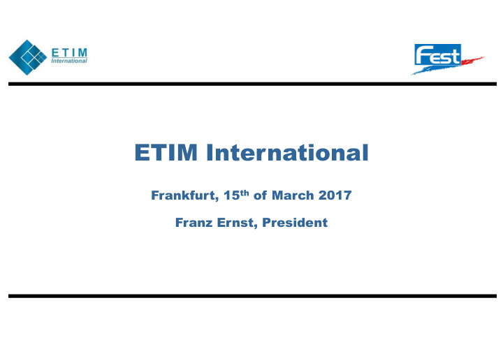 etim international