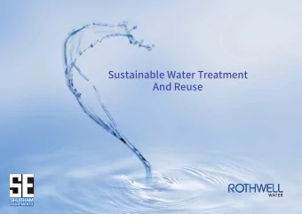 Sustainable Water Treatment  And Reuse  Peter L.Timpany  2017.05 Registered patent for Advanced