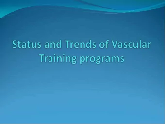 Nothing to Disclose  Fellowship Program Trends/ New Programs  2011  University of California