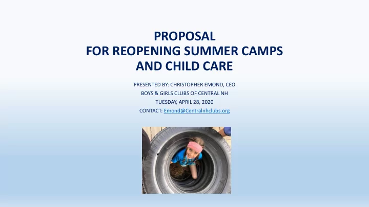 and child care