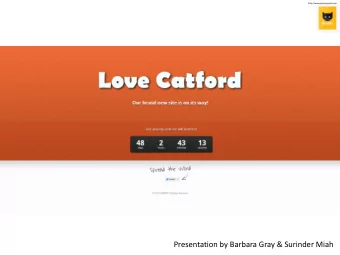 Presentation by Barbara Gray &amp; Surinder Miah  http://www.placeinprint.com  Our Vis  isio  ion