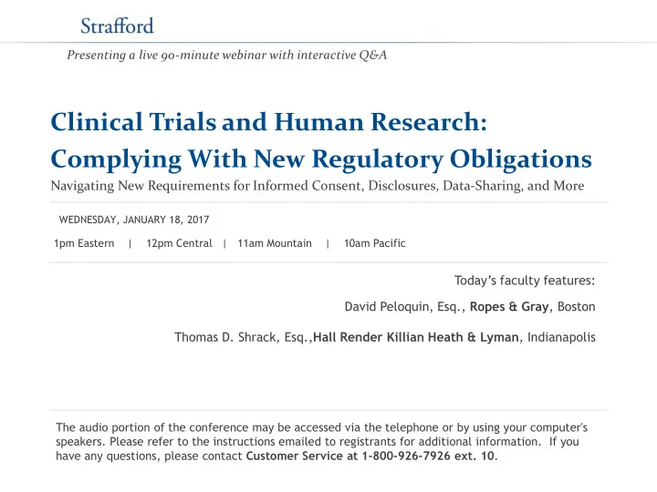 complying with new regulatory obligations