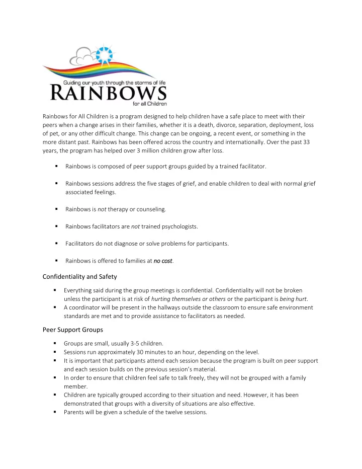 confidentiality and safety