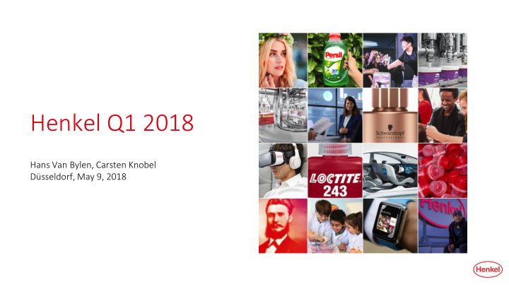 henkel q1 2018