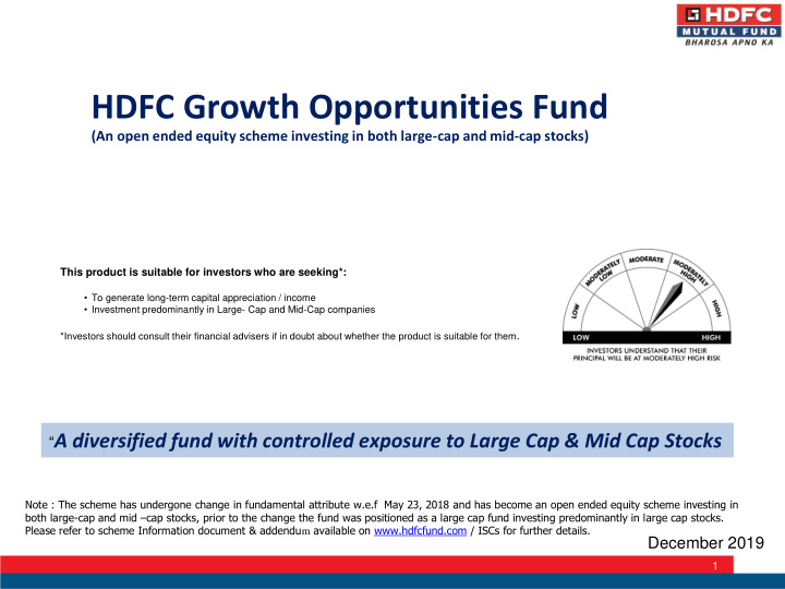 hdfc growth opportunities fund