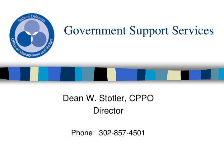 government support services