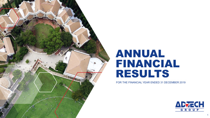 annual financial results