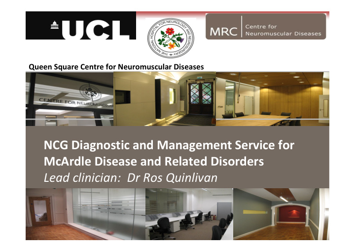 ncg diagnostic and management service for mcardle disease