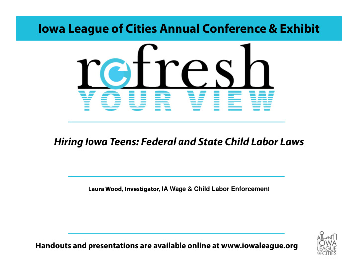 iowa league of cities annual conference amp exhibit