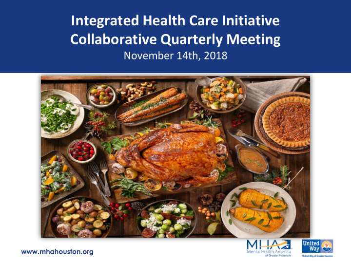 integrated health care initiative collaborative quarterly