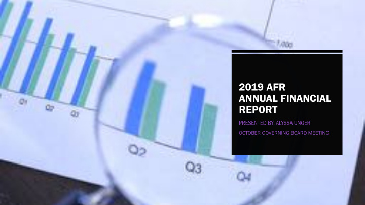 2019 afr annual financial report